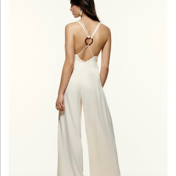 Zara ivory jumpsuit size medium - Picture 4 of 11